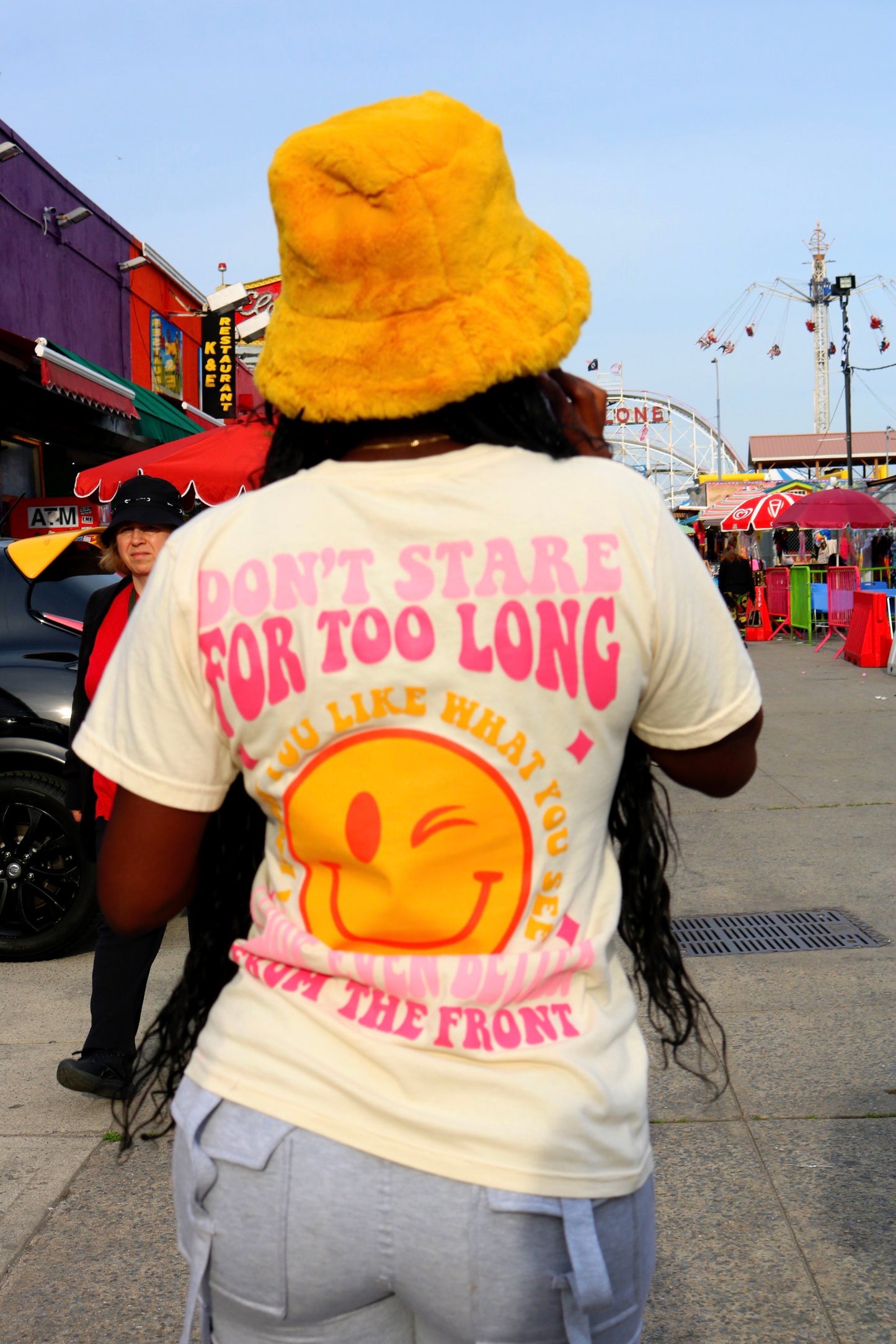 D.S.F.T.L Ivory tshirt